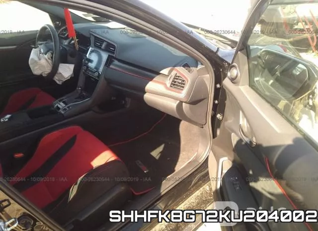 SHHFK8G72KU204002 фото 6