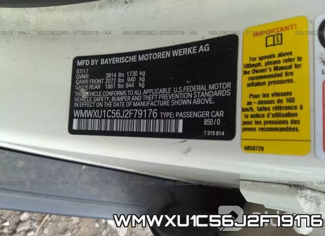 WMWXU1C56J2F79176 фото 10