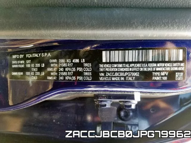 ZACCJBCB0JPG79962 фото 2