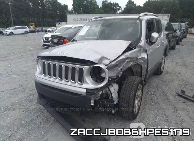 ZACCJBDB6HPE51179 фото 7