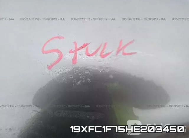 19XFC1F75HE203450 фото 2