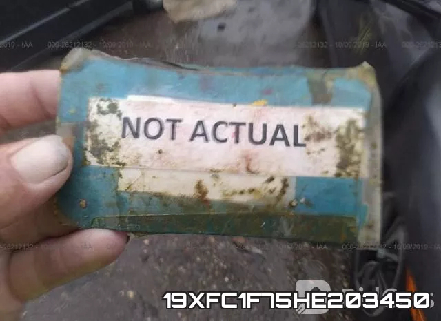 19XFC1F75HE203450 фото 8