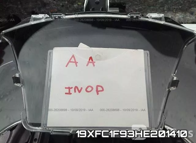19XFC1F93HE201410 фото 8