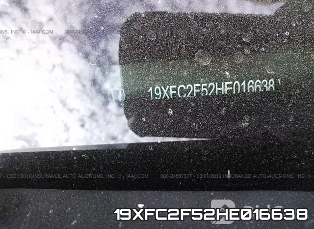 19XFC2F52HE016638 фото 10