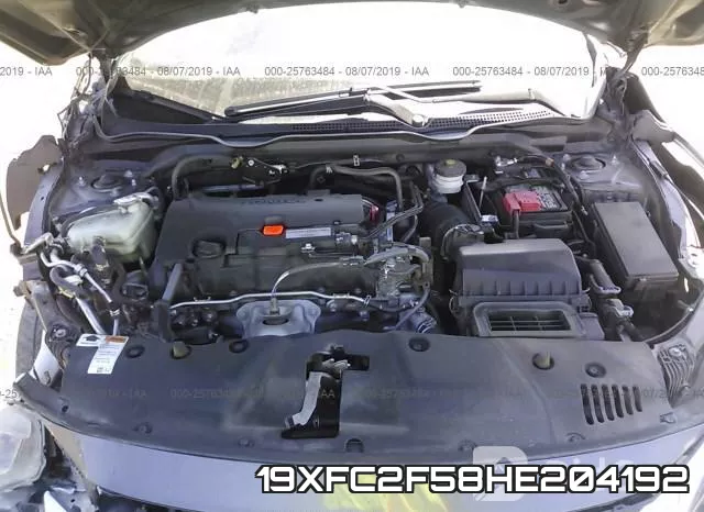 19XFC2F58HE204192 фото 2