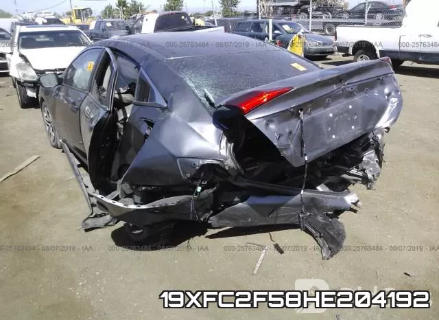 19XFC2F58HE204192 фото 4