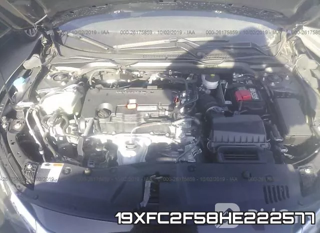 19XFC2F58HE222577 фото 2