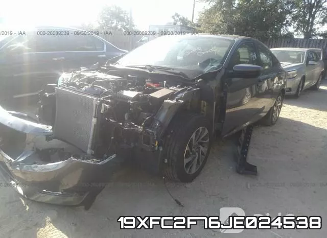 19XFC2F76JE024538 фото 3
