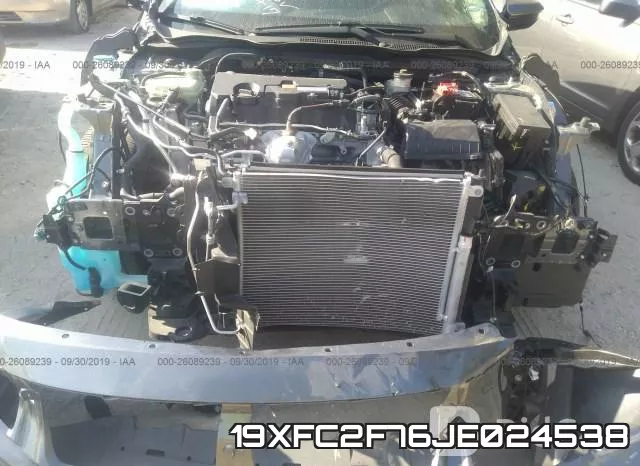 19XFC2F76JE024538 фото 7