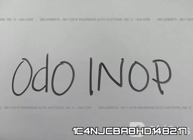 1C4NJCBA8HD148217 фото 8