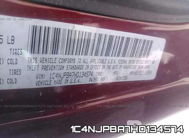 1C4NJPBA7HD134574 фото 10