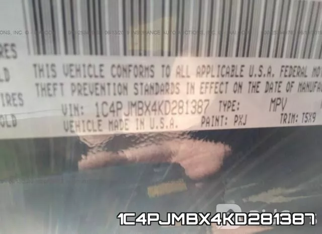 1C4PJMBX4KD281387 фото 10