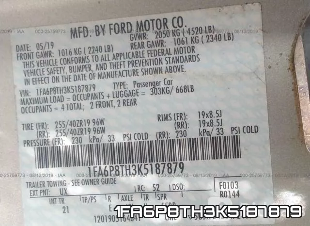 1FA6P8TH3K5187879 фото 10