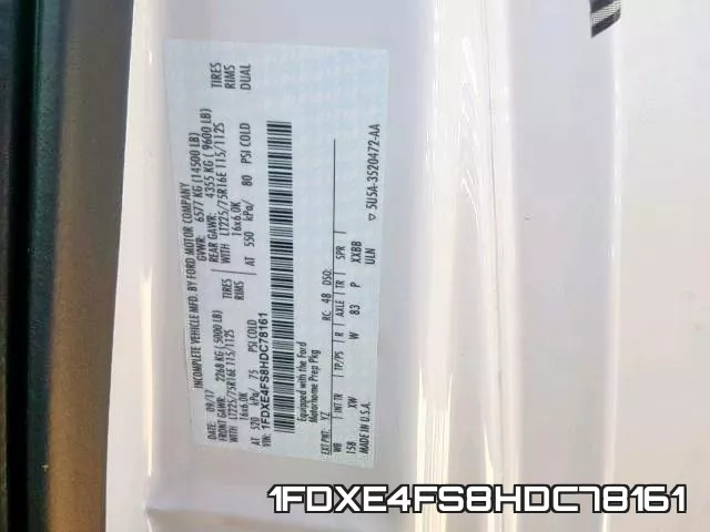 1FDXE4FS8HDC78161 фото 2