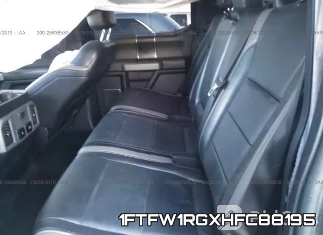 1FTFW1RGXHFC88195 фото 9