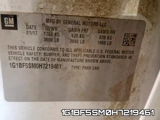 1G1BF5SM0H7219461 фото 2