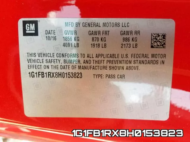 1G1FB1RX8H0153823 фото 2