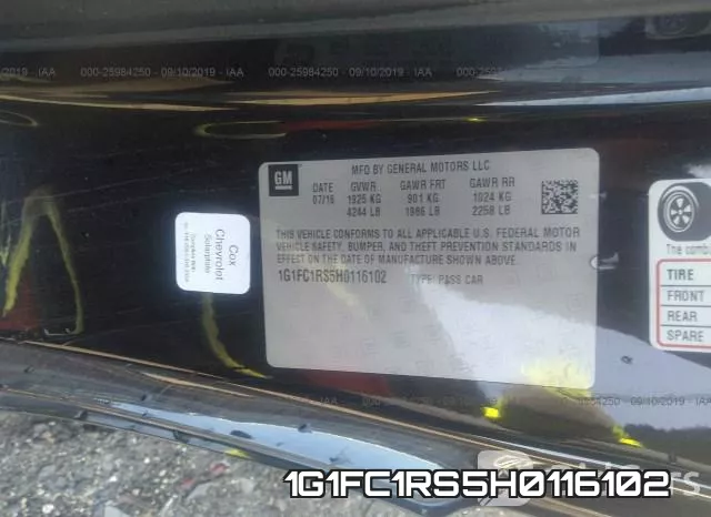 1G1FC1RS5H0116102 фото 10