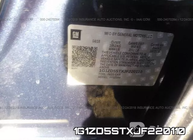 1G1ZD5STXJF220110 фото 10
