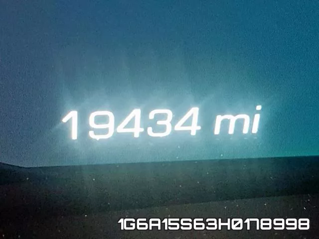 1G6A15S63H0178998 фото 8