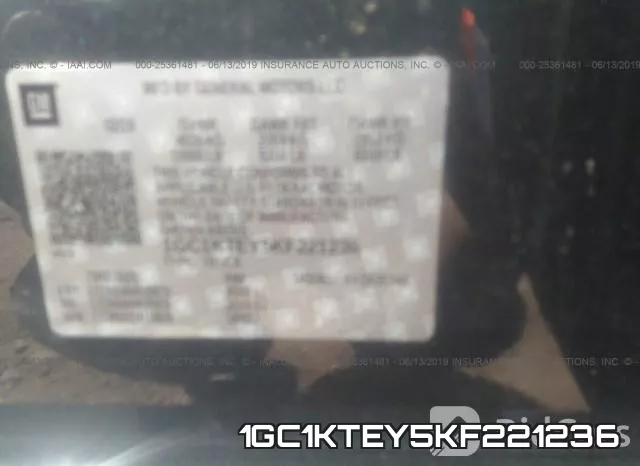1GC1KTEY5KF221236 фото 10