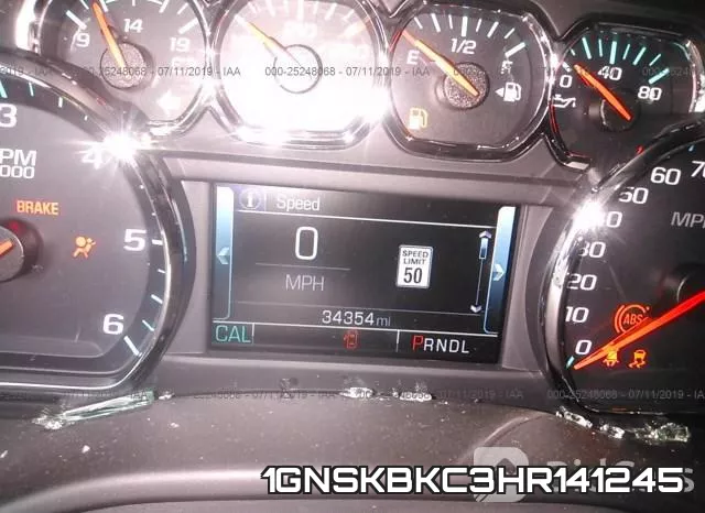1GNSKBKC3HR141245 фото 8