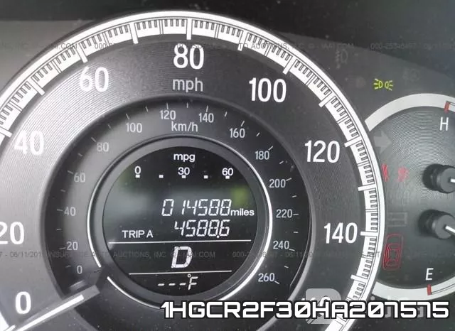 1HGCR2F30HA207575 фото 8