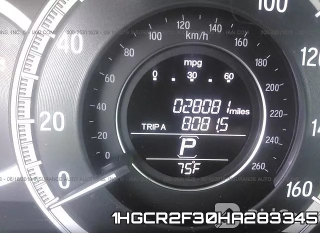 1HGCR2F30HA283345 фото 8
