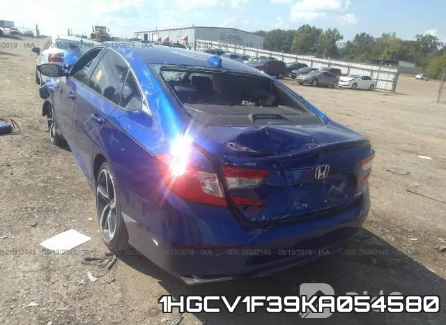 1HGCV1F39KA054580 фото 4