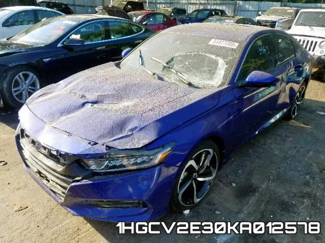 1HGCV2E30KA012578 фото 3