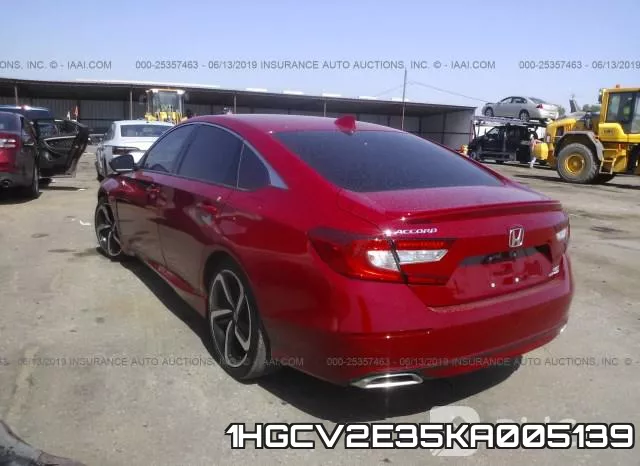 1HGCV2E35KA005139 фото 4