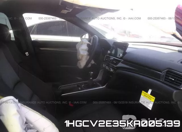 1HGCV2E35KA005139 фото 6