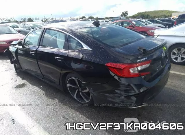 1HGCV2F37KA004606 фото 4