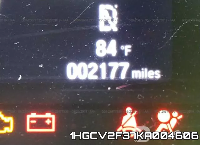 1HGCV2F37KA004606 фото 8