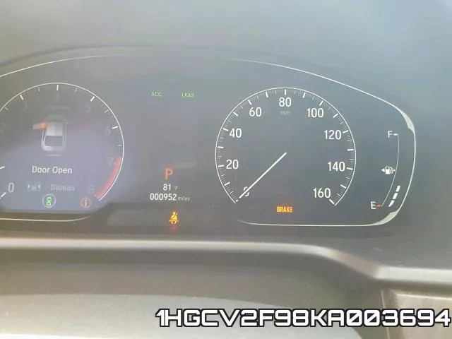 1HGCV2F98KA003694 фото 9
