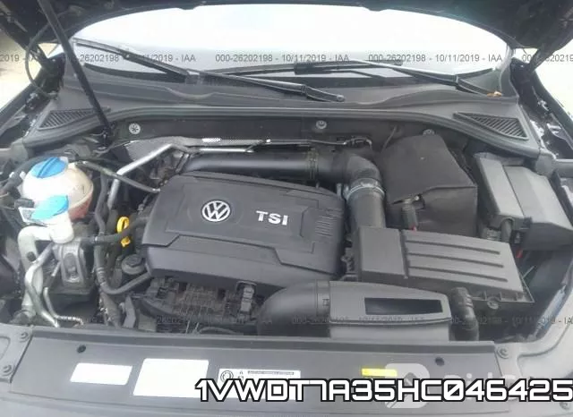 1VWDT7A35HC046425 фото 2
