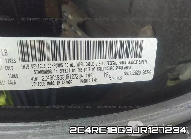 2C4RC1BG3JR127234 фото 10