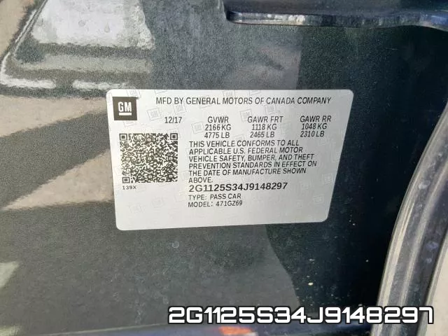 2G1125S34J9148297 фото 2