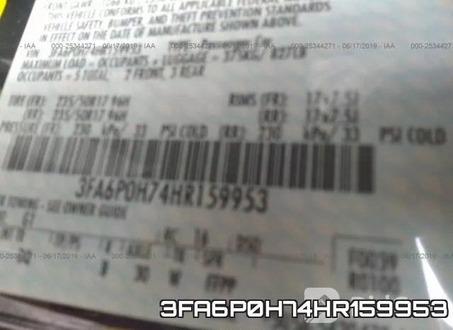 3FA6P0H74HR159953 фото 10