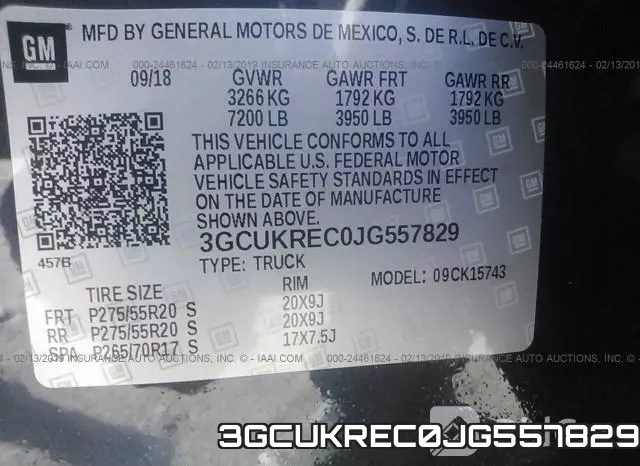 3GCUKREC0JG557829 фото 10