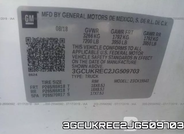 3GCUKREC2JG509703 фото 10