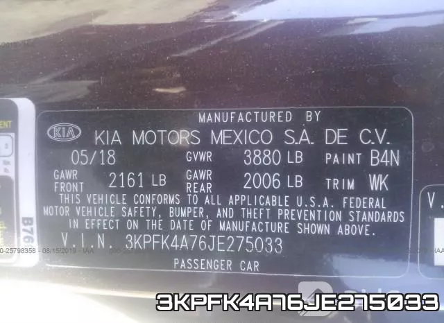 3KPFK4A76JE275033 фото 10