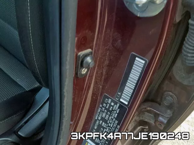 3KPFK4A77JE190248 фото 2