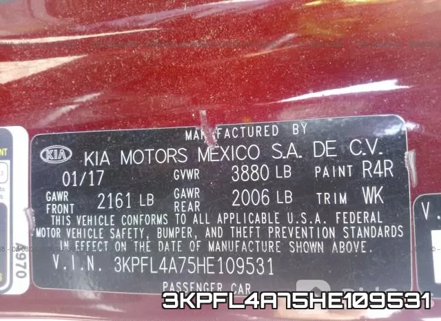 3KPFL4A75HE109531 фото 10