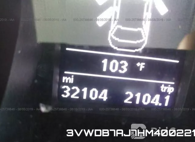 3VWDB7AJ7HM400221 фото 8