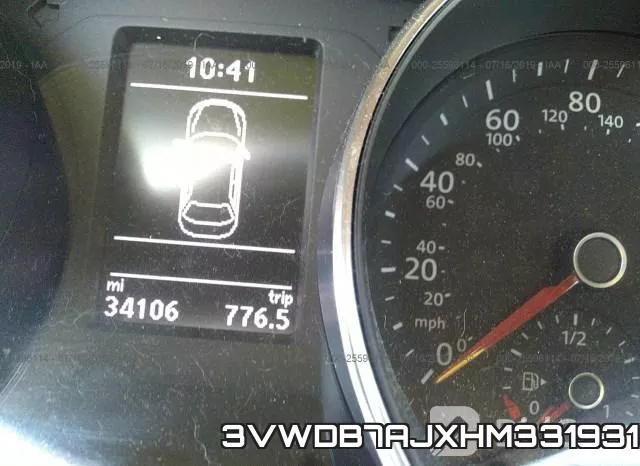 3VWDB7AJXHM331931 фото 8