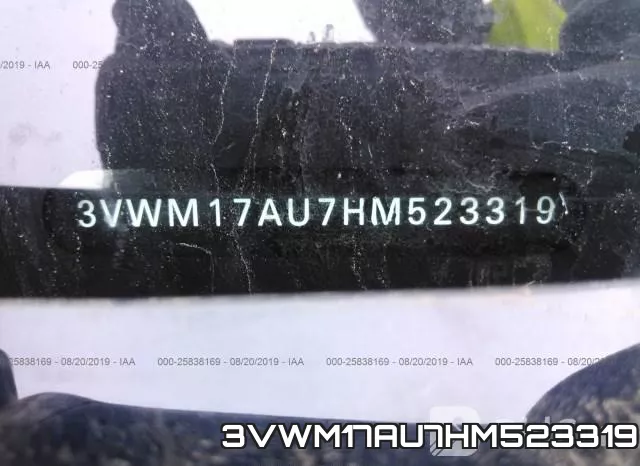 3VWM17AU7HM523319 фото 10