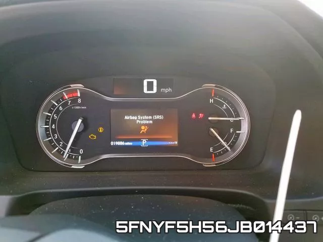 5FNYF5H56JB014437 фото 9