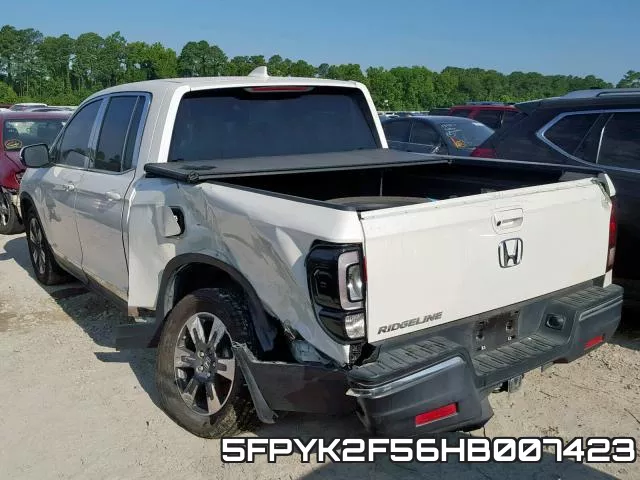 5FPYK2F56HB007423 фото 4