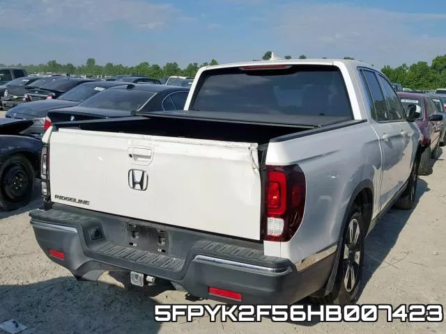 5FPYK2F56HB007423 фото 5
